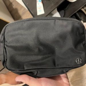 Black Lululemon Belt Bag